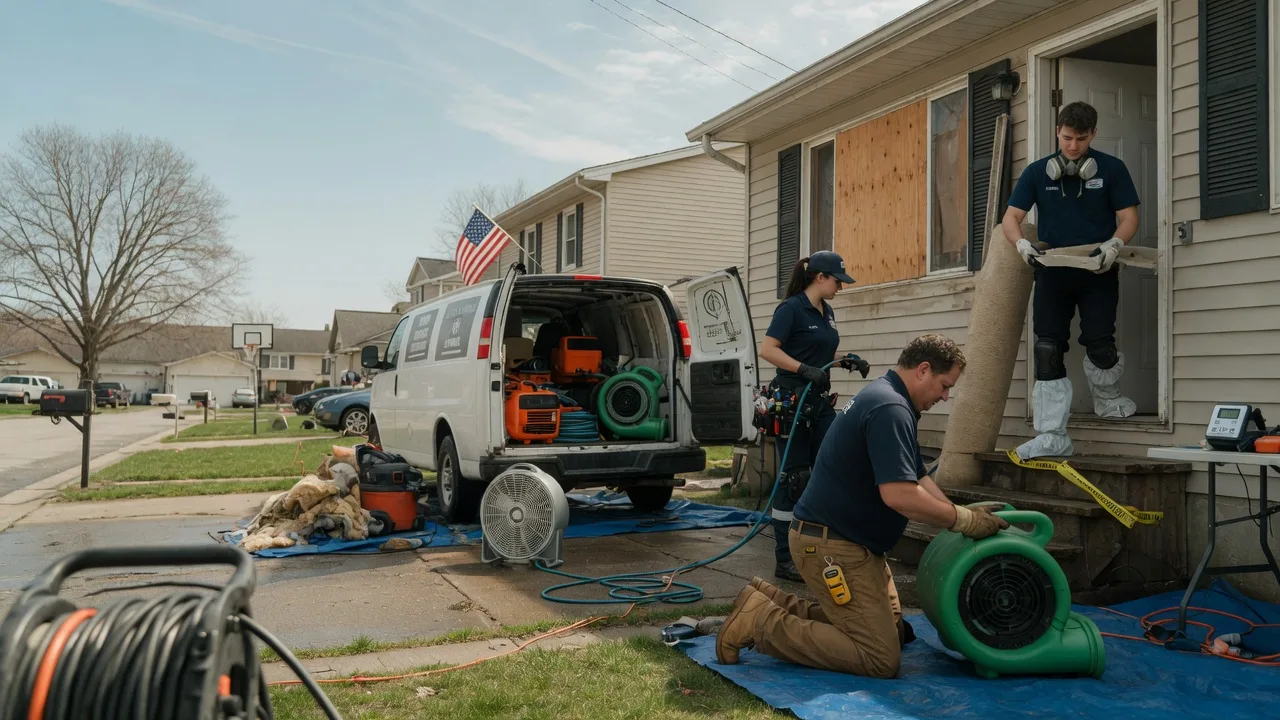Water Damage Restoration in Evergreen Park, IL near me